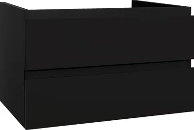 Produktbild von Sally Badezimmer Unterschrank 100 cm Schwarz matt