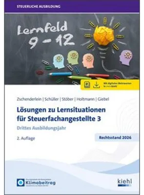 Zdjęcie produktu dla Lösungen zu Lernsituationen für Steuerfachangestellte 3