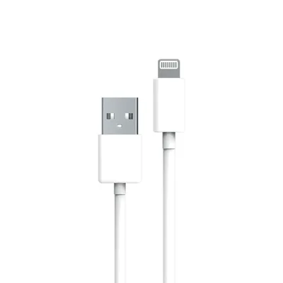 Image de Myway, câble Lightning vers USB 2.0 avec fonction de chargement et de synchronisation 12 W, 1 m, blanc