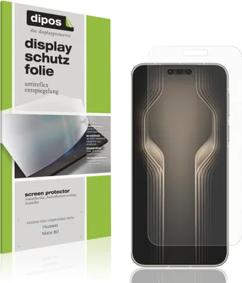 Produktbild von 4x Schutzfolie für Huawei Mate 80 matt Displayschutzfolie Folie Display Schutz dipos