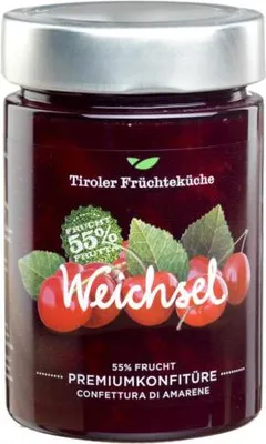 Produktbild von TFK Konfitüre Weichsel 420g von Unterweger Konfitüren UWE