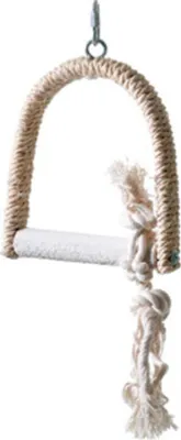 Produktbild von Karlie Vogelspielzeug Schaukel Kalksitzstange beige S 12x16x2 cm