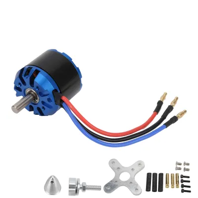 Zdjęcie produktu dla Silnik bezszczotkowy RC 5055 400KV, silnik bezszczotkowy RC 5055 400KV 1420W, silnik bezszczotkowy RC, silnik bezszczotkowy 4.0mm Bananenstecker, silnik bezszczotkowy RC 5055 do samolotów RC, części do modernizacji samolotów RC