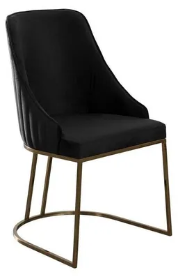 Obrázek produktu pro Gruppe Stühle Küchenstühle Esszimmerstühle Schwarz 6tlg Modern Stoff
