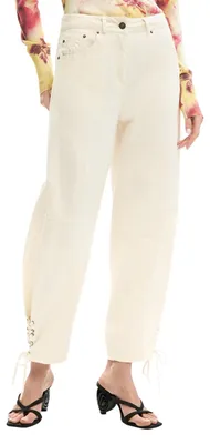 Produktbild von Desigual Damen Hose Beige 508856 : Größe - M Größe: M