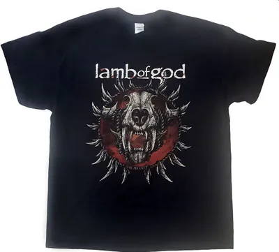 Produktbild von Lamb Of God Radial Black M T-Shirt