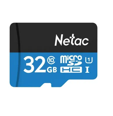 Image de Netac P500 Carte mémoire standard 32 Go Type Micro SDHC NT02P500STN-032G-R