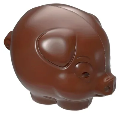 Productafbeelding van Chocoladevorm - Varken, dubbele vorm