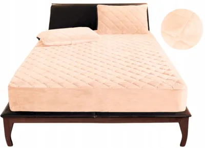 Obrázok produktu pre Domidekor Chránič matraca velúr vodoodolný 120x200x30cm krémový