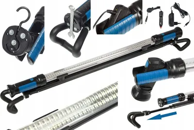 Produktbild von Motorraumleuchte Werkstattleuchte 120 LED 1,2-1,95m Motorhaubenleuchte Werkstatt Leuchte Lampe