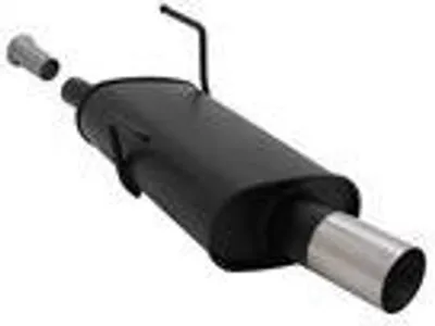 Produktbild von Novus Sportendschalldämpfer für Peugeot 206CC 1 x 76mm RL-Design