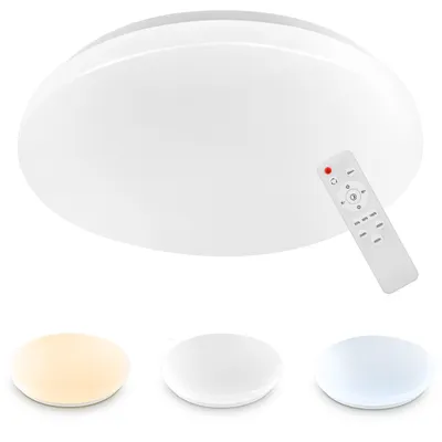 Produktbild von MasterLED LED-Deckenleuchte ERIK 72 W 3CCT dimmbar Bluetooth-Fernbedienung IP44