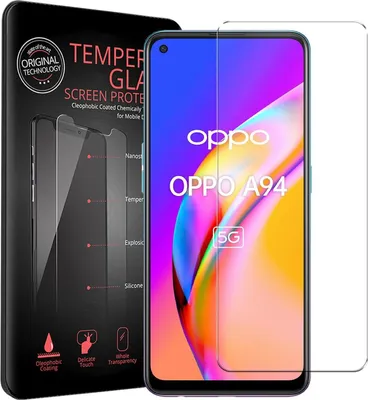 Produktbild von 2x Conie Glasfolie für OPPO A94 5G Displayschutz Folie Panzer Glas Premium Schutzfolie Set Blasenfrei