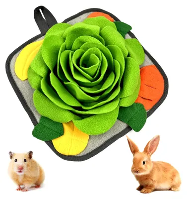Produktbild von Schnüffelmatte für Hunde, Intelligenzspielzeug zur Geruchsschulung, 30 x 30 cm