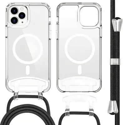 Produktbild von imoshion MagSafe Hülle mit abnehmbarem Band iPhone 12 (Pro) - Transparent