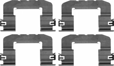 Produktbild von TEXTAR 82549900 Zubehörsatz Scheibenbremsbelag Vorne für HYUNDAI i30 (GD) für KIA CEE'D (JD)