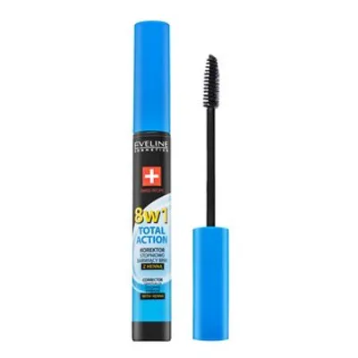 Obrázok produktu pre Eveline_Eyebrow Therapy Total Action 8V1 Postupne Farbiaci Korektor Obočia S Henou 10Ml