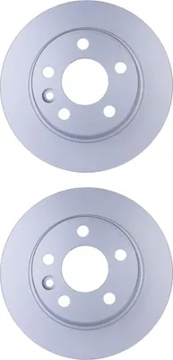 Produktbild von 2 Bremsscheiben voll Ø 68,2 mm 9,9 mm HELLA passend für u.a. VW SHARAN