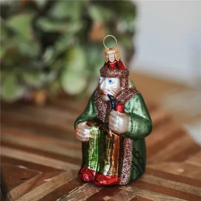 Obrázok produktu pre Sklenený ornament hawkman