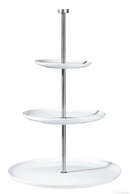 Image de ASA Selection Etagere 3 stufig, rund atable Fine Bone China 2011013