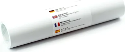 Produktbild von Kreativplotter Vinylfolie matt WEISS 21x300 cm