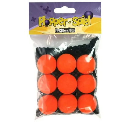 Immagine prodotto di Palline di ricambio Leif Plopper arancione 9 pezzi