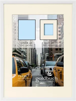Produktbild von Goldbuch Kunststoff-Fotorahmen Puro, 13x18 cm, weiß