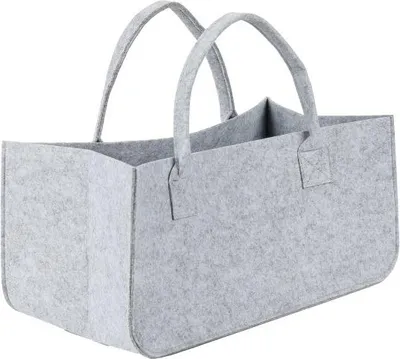 Produktbild von Filztasche, grau, ca. 50 x 26 x 25 cm