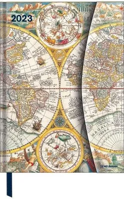 Produktbild von Antique Maps 2023 - Diary - Buchkalender - Taschenkalender - 16x22: Magneto Diary