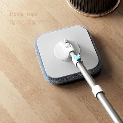 Produktbild von Bodenmopp- und Eimer-Set zur Bodenreinigung mit Schmutzwassertrennung