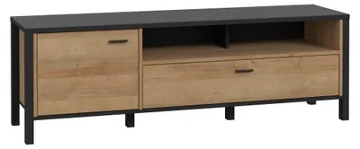 Immagine prodotto di Mobile TV >Hialeah< in rovere Riviera - 151,3x49,9x40,2 cm (LxAxP)