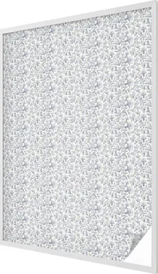 Obrázek produktu pro Vitrážová fólie na okna - 146x100 cm - vitrážový vzor - neprůhledná dekorativní fólie na ochranu soukromí - samolepicí, UV ochrana - květinový vzor