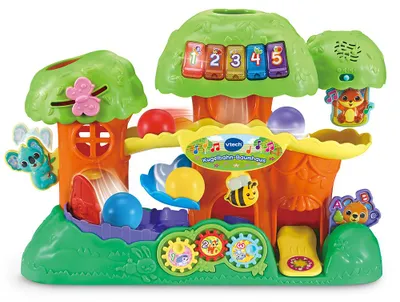 Produktbild von VTech Baby Kugelbahn-Baumhaus, 1 Jahr(e), Mit Ton, Batterien erforderlich, AA, Kunststoff, Mehrfarbig