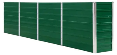 Produktbild von Hochbeet 320x40x77 cm aus verzinktem Stahl, grün