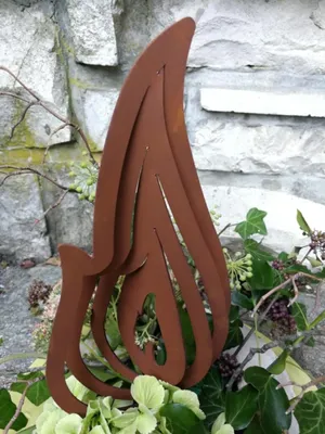 Produktbild von Edelrost 3D-Flamme