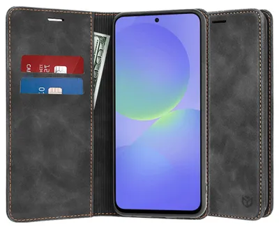 Immagine prodotto di Techsuit Confy Book Wallet flip cover per Samsung Galaxy A36 - Nero