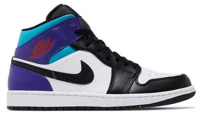 Produktbild von Air Jordan 1 Mid Aqua - EU: 45