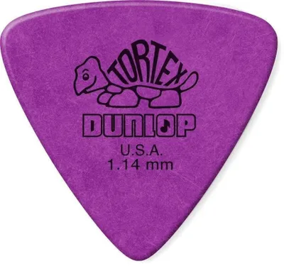Image de Dunlop Pick Tortex Triangle 1.14