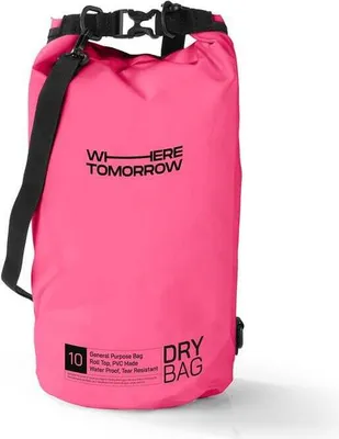 Image de Sac sec en PVC Where Tomorrow - Style 01 - 10L - rose