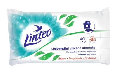 Obrázek produktu pro Vlhčené ubrousky Linteo satin  / 40 ks