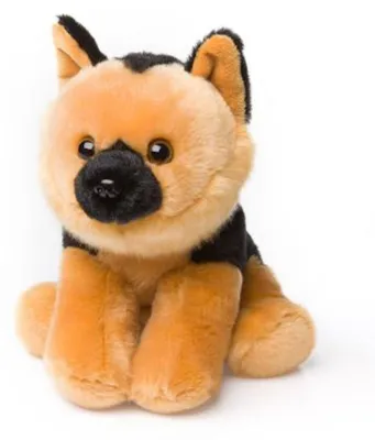 Image de Anna Club Peluche - Chien de berger (15cm) réaliste Doudou en peluche