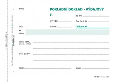 Zdjęcie produktu dla Dokument wydania pojedynczy, z VAT, A6, 100 l., NCR