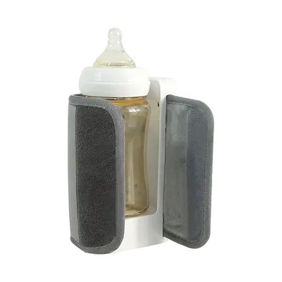 Produktbild von Flaschenwärmer Baby Unterwegs, 4000mAh Tragbarer Flaschenwärmer für Baby mit 6 Temperaturen, LED-Anzeige, Bottle Warmer für Reisen