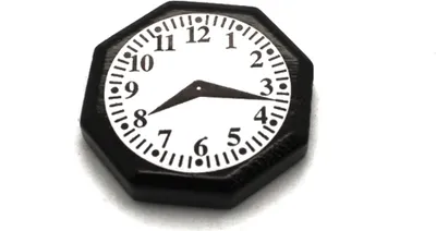 Produktbild von Puppenhauszubehör 1-12 Miniatur Wanduhr