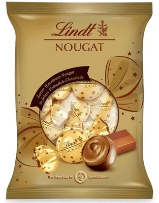 Produktbild von Lindt Nougat Kugeln 101g
