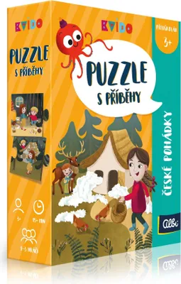 Zdjęcie produktu dla Albi Kvído – Puzzle z opowiadaniami – czeskie bajki