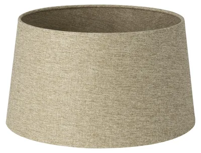Produktbild von Home Sweet Home Lampenschirm aus Stoff Braun - 35 x 30 x 19 cm