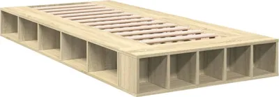 Obrázek produktu pro Rám postele dub sonoma 90 x 200 cm kompozitní dřevo