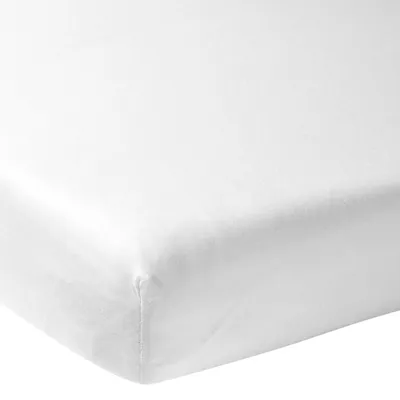 Produktbild von Meyco Jersey Spannbetttuch 50 x 90 cm Weiß