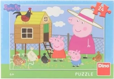 Produktbild von DINO Puzzle Peppa Pig 24 Teile